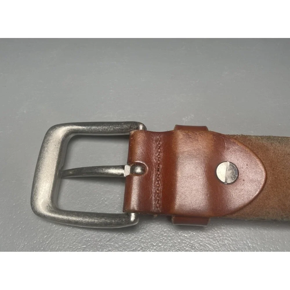 Men's‎ Full Grain Leather Thick Belt Size 40